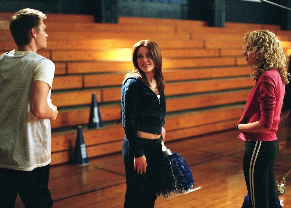 Lucas, Brooke, and Peyton in One Tree Hill