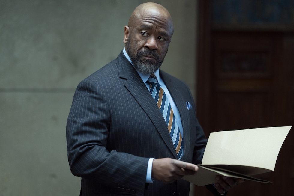 Lucian Msamati in Hostage on Netflix