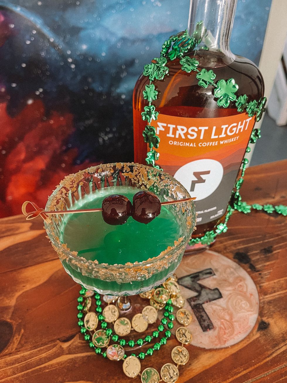 Luck Of The Irish Sunrise cocktail