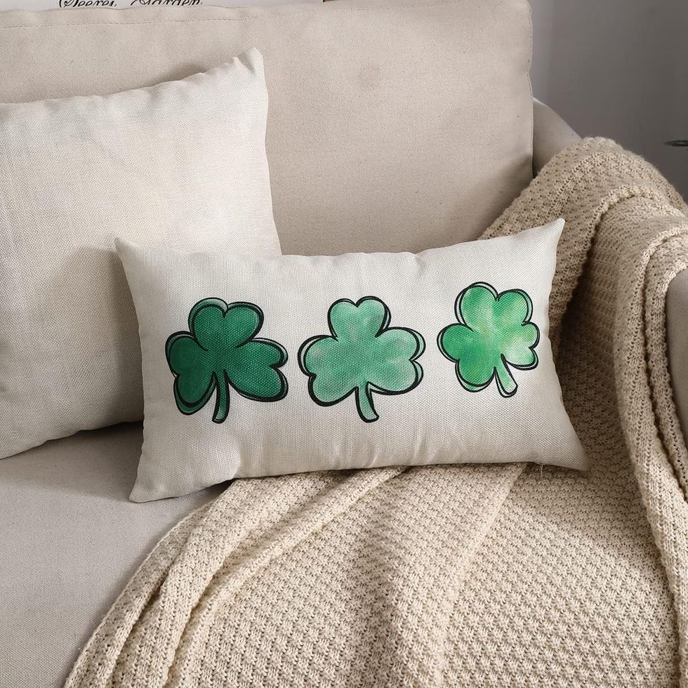 Lucky Clovers Pillow Cover