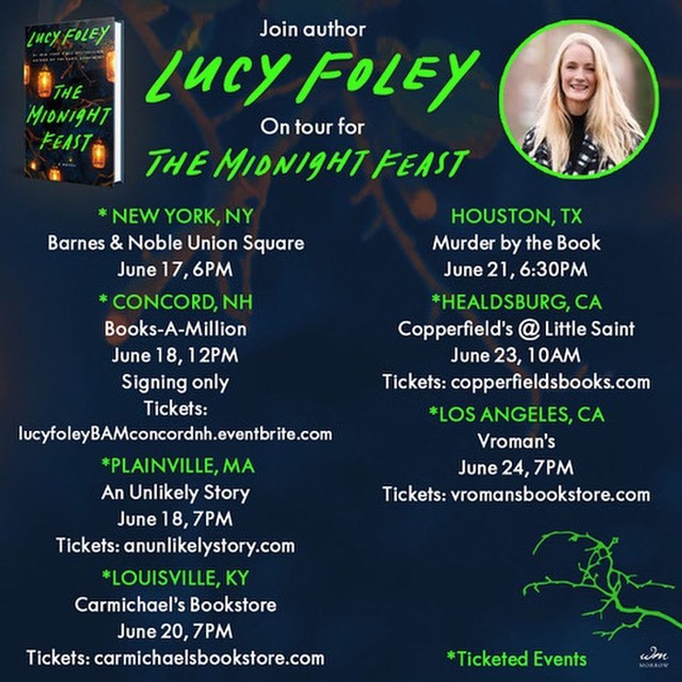 lucy foley book tour