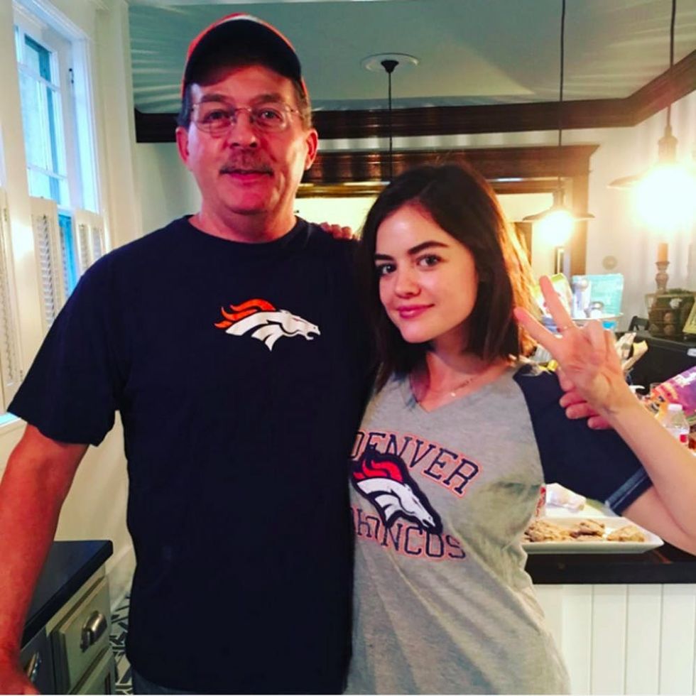 Lucy Hale Super Bowl