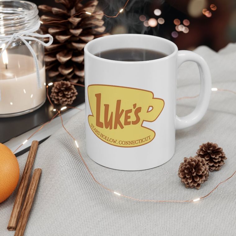 Gilmore Girls Coffee-Scented Luke's Diner Mug Candle