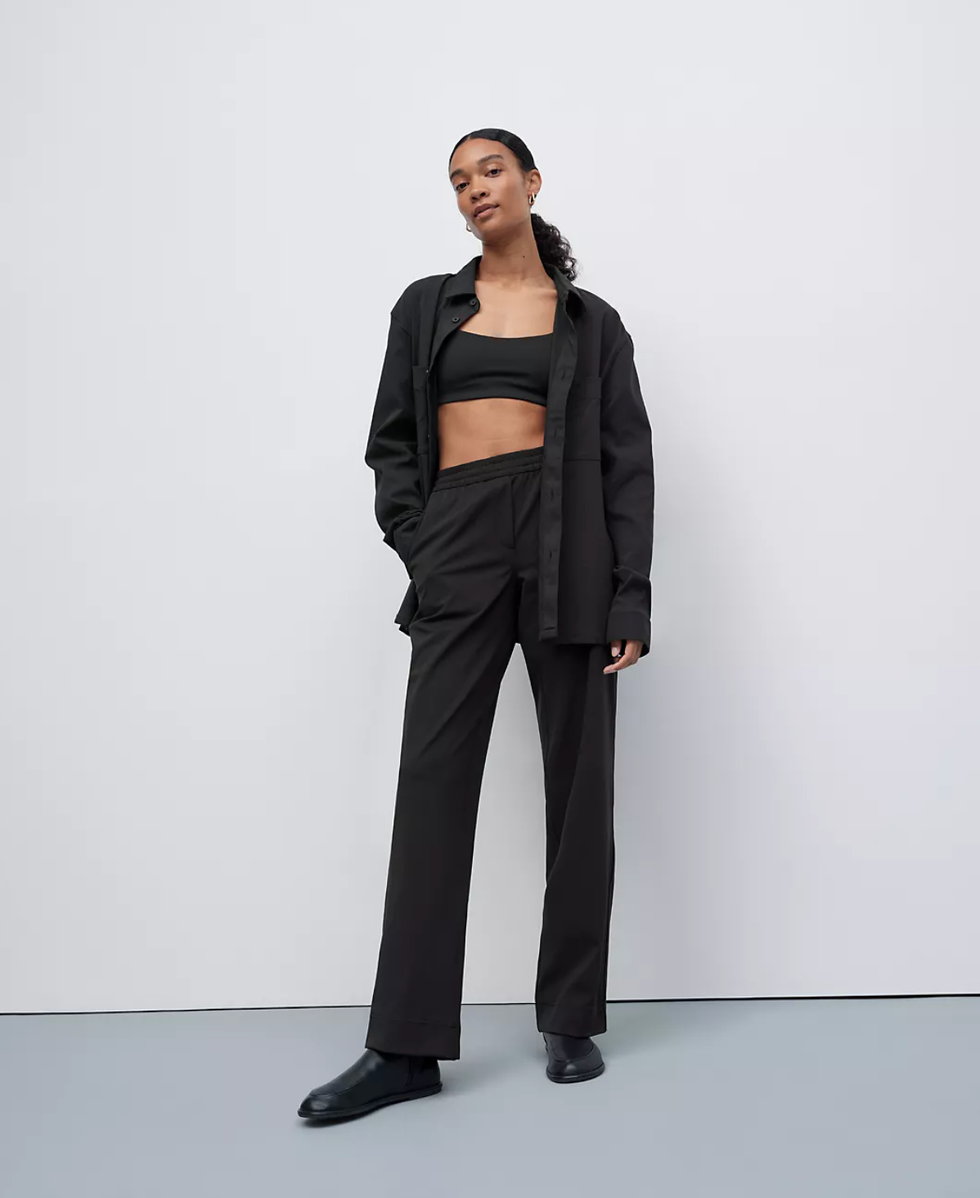 Lululemon Straight-Leg Mid-Rise Pant