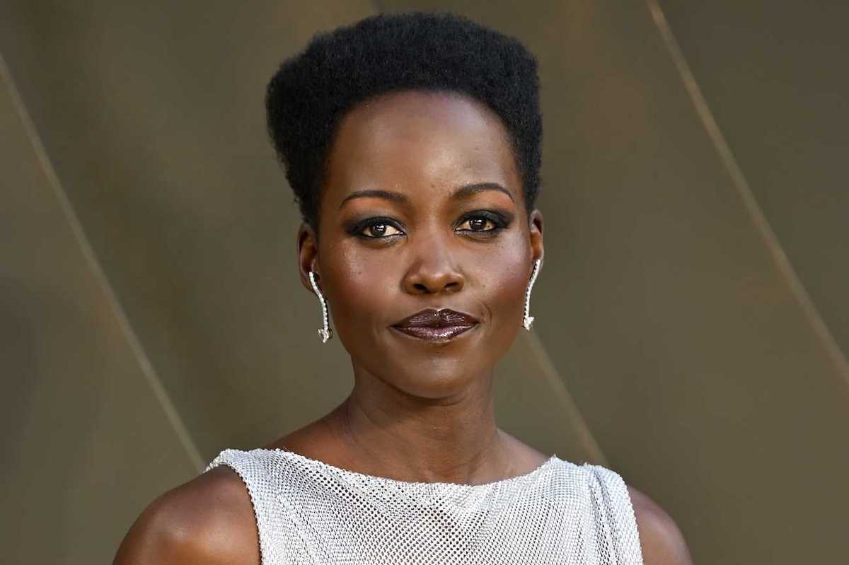 Lupita Nyong\u2019o at the odyssey premiere