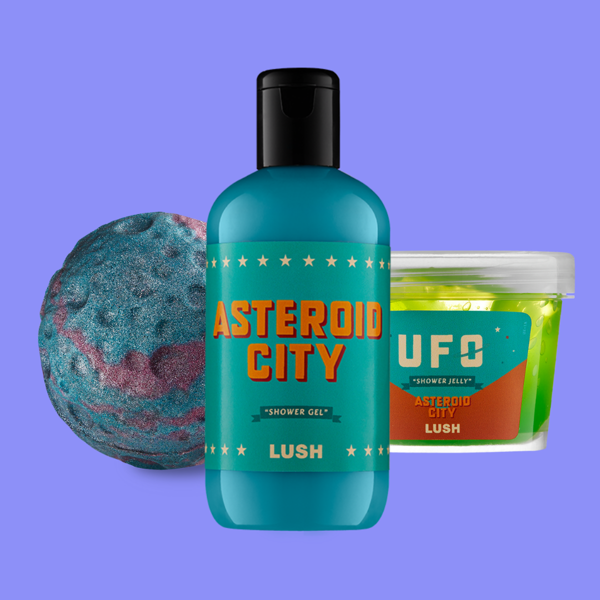 Lush Bath Bombs Just Got An Explosive 'Asteroid City' Twist Brit + Co