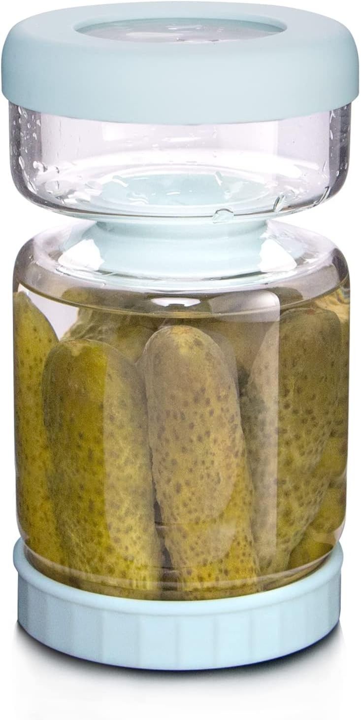 Luvan Glass Pickle Jar