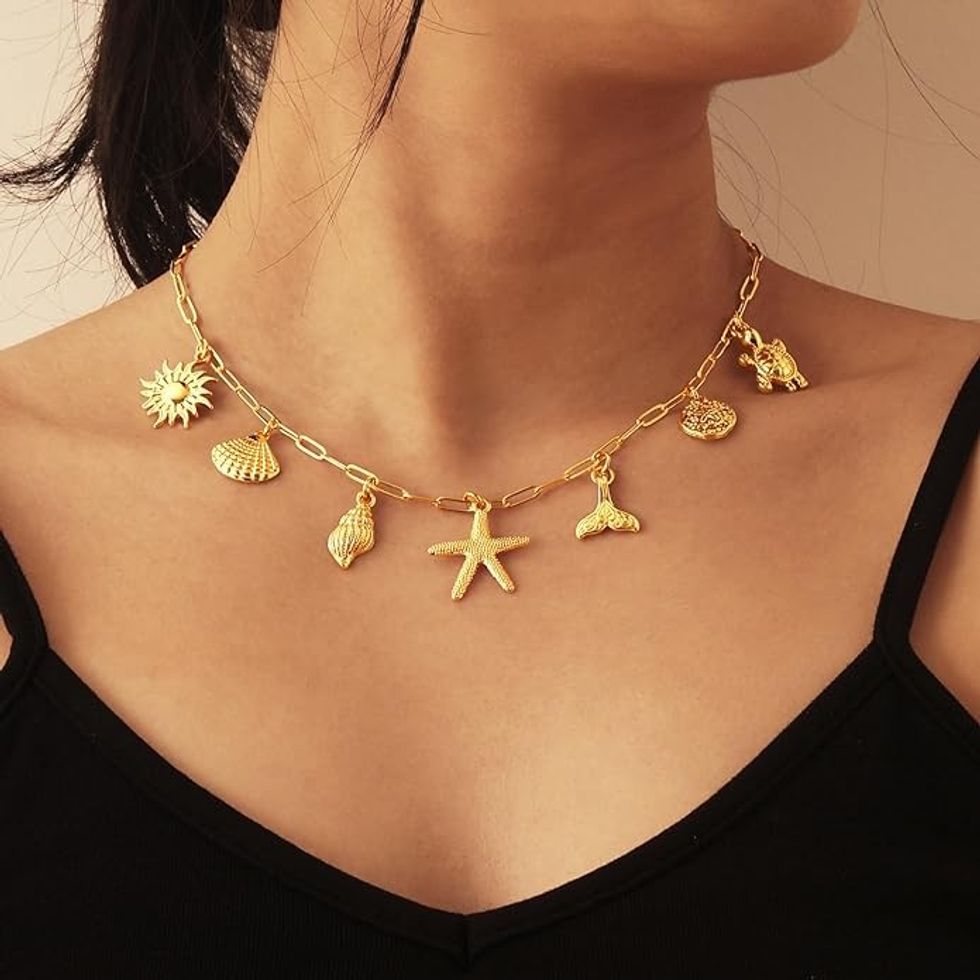 Lydow Starfish Charm Necklace