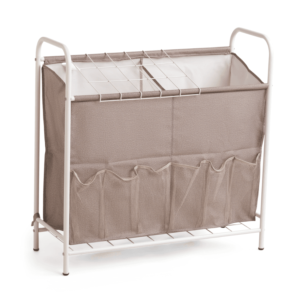 M Design Aldo Folding Double Laundry Hamper