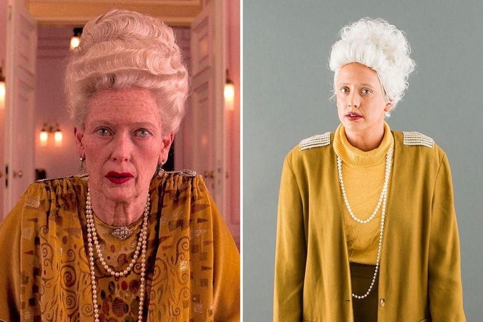 Madame D from Grand Budapest Hotel