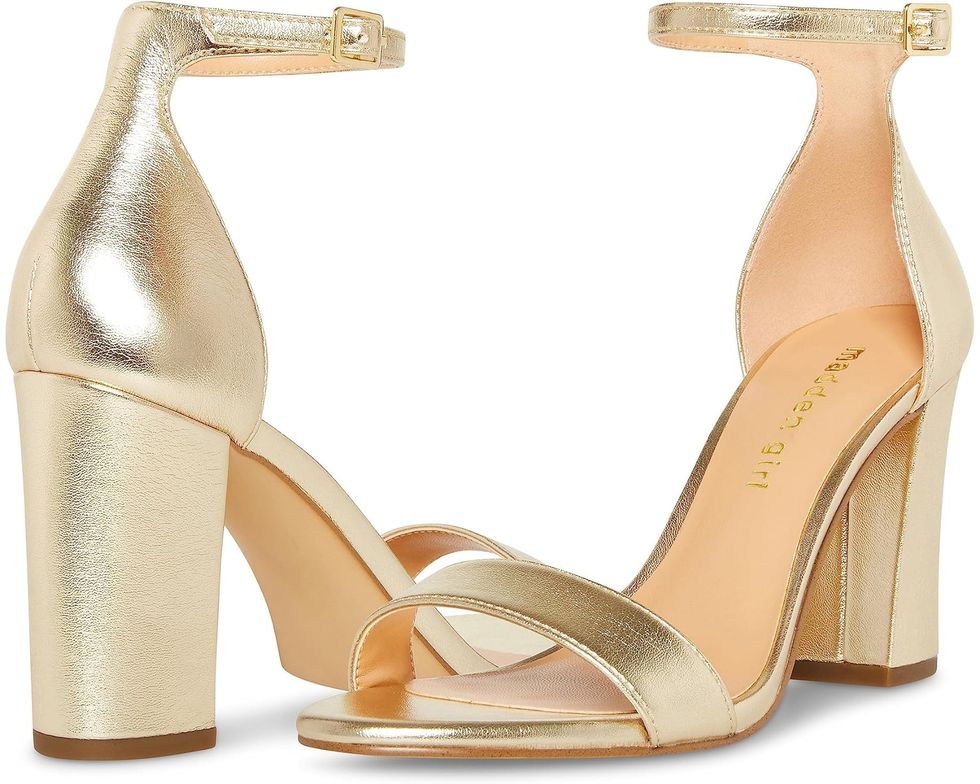Madden Girl Beella Gold Heels