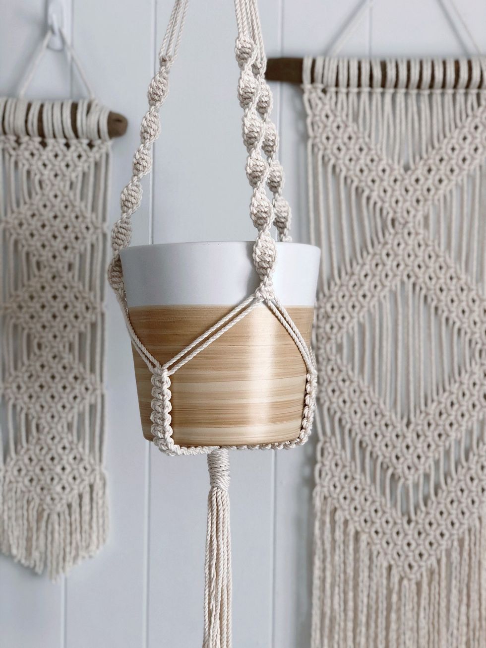 madebyschuylar Macrame Plant Hanger