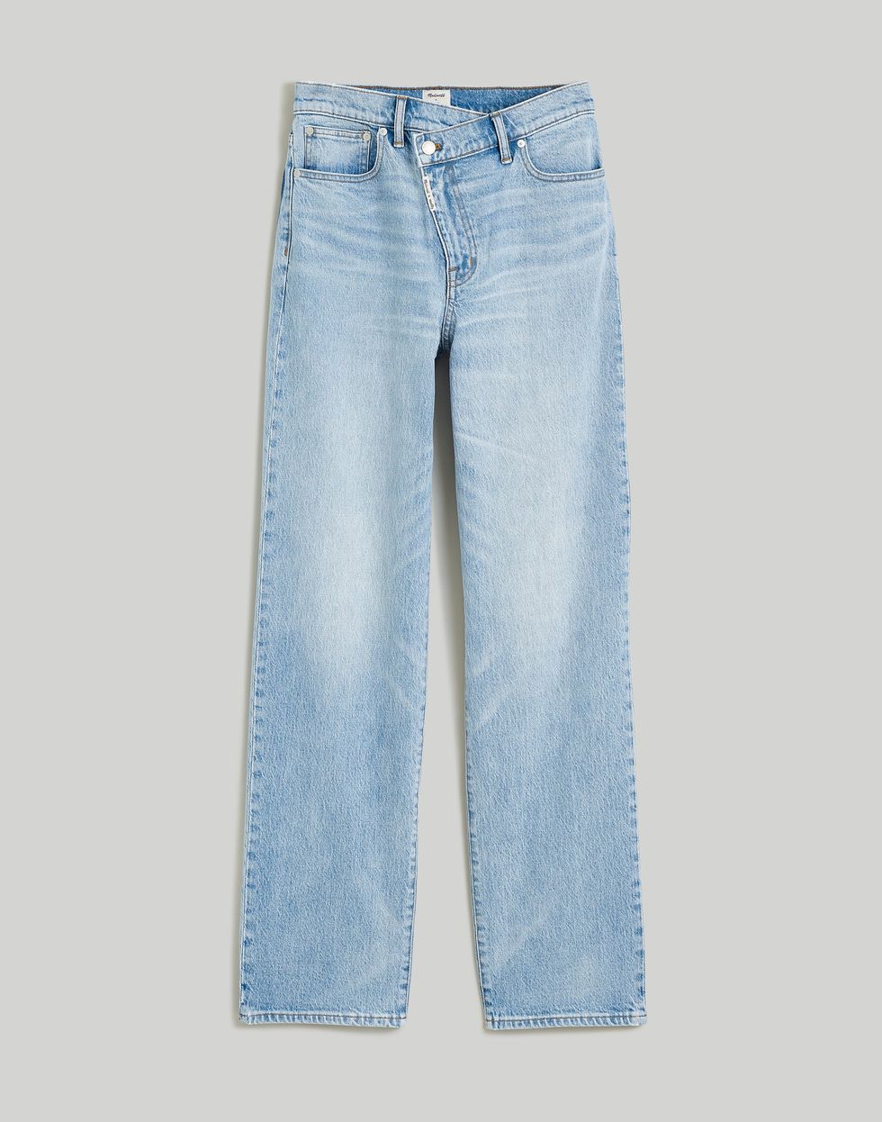 Madewell Crossover Baggy Straight Jeans