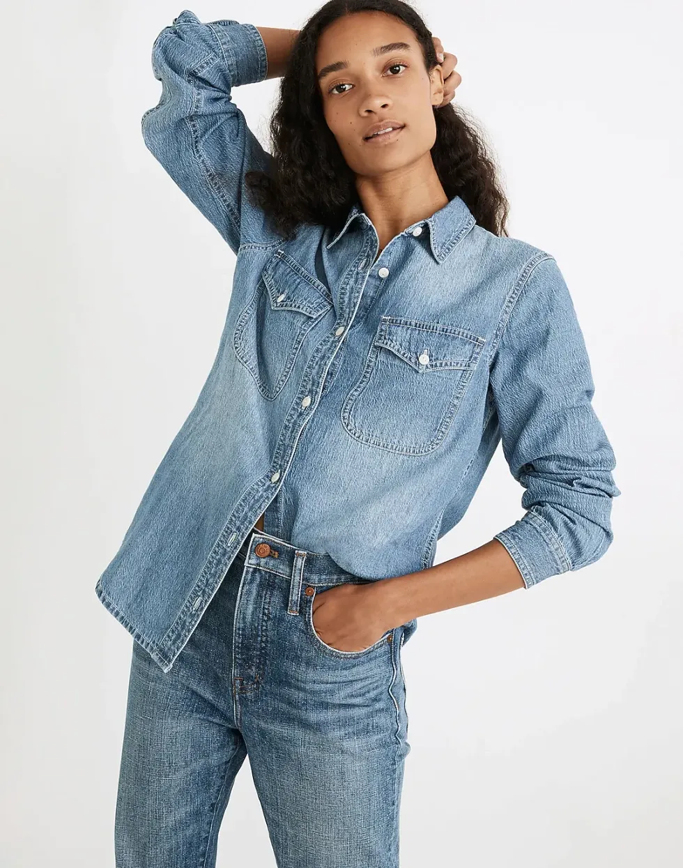 Madewell Denim Button Shirt