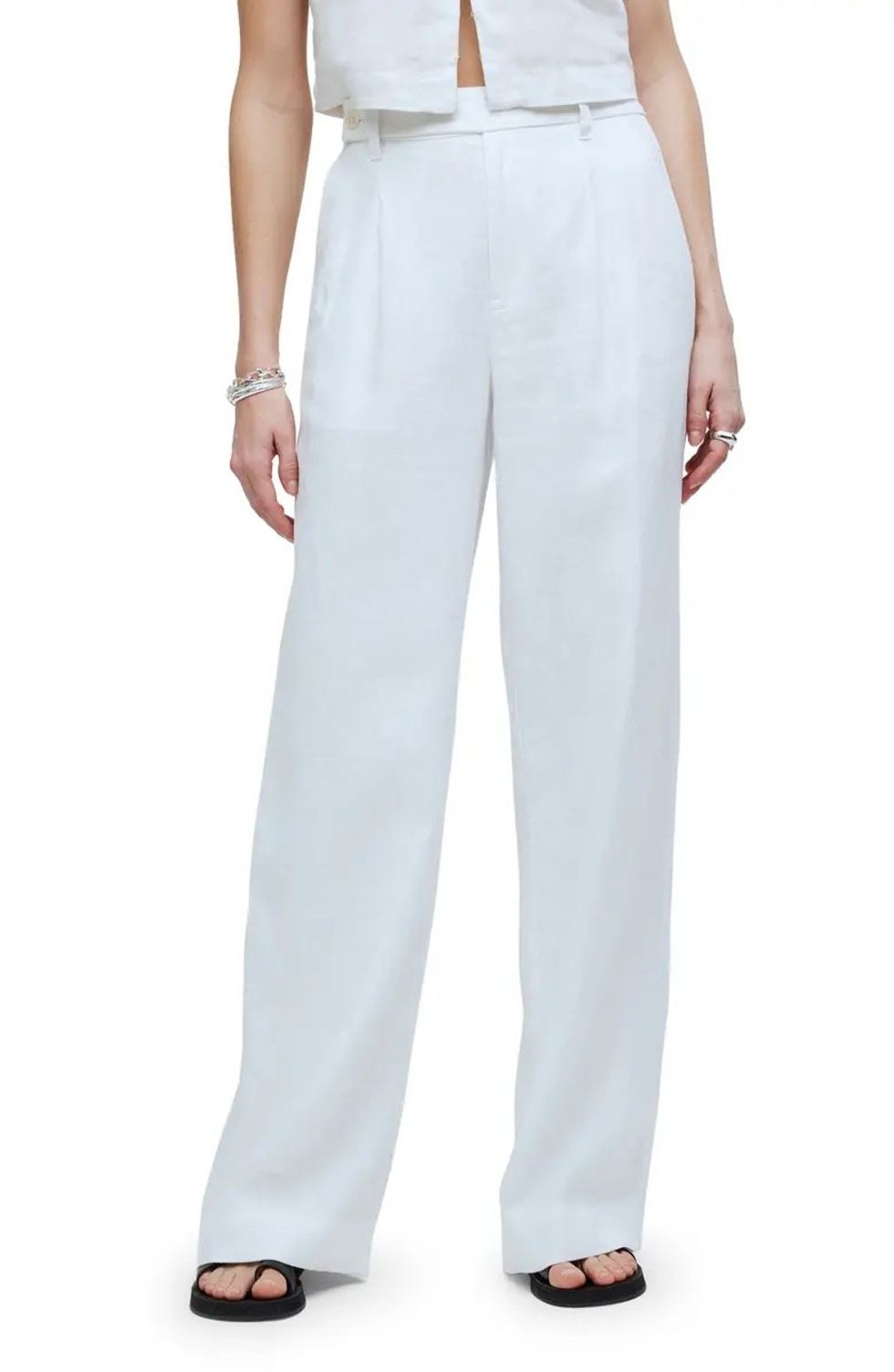 Madewell Harlowe Linen Pant