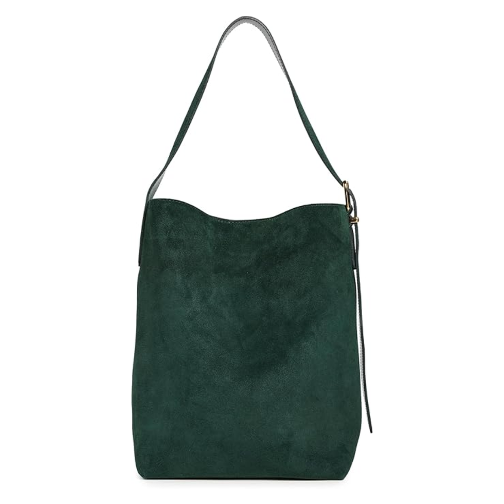 Madewell The Essential Suede Bucket Tote