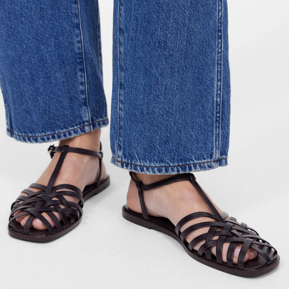 Madewell The Milano Fisherman Sandals