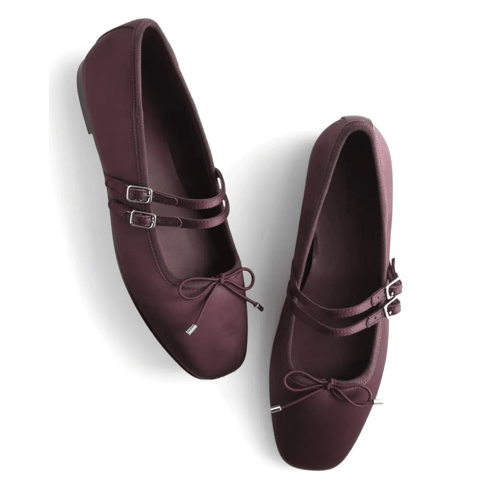 Madwell The Greta Double Strap Ballet Flat