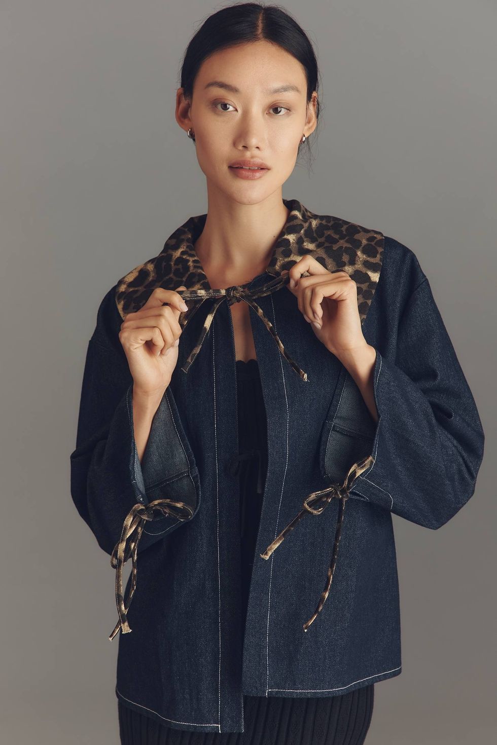 Maeve Denim Boxy Jacket