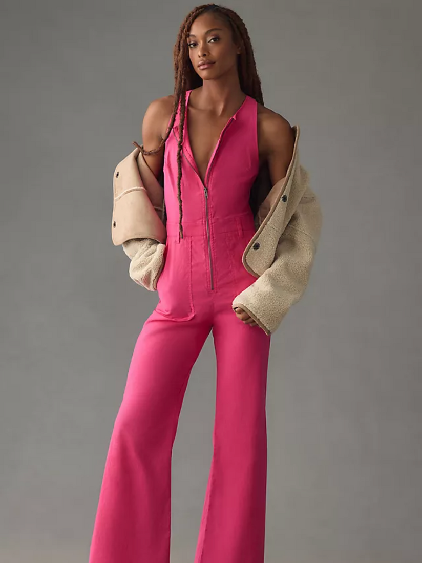 Where To Get Greta Gerwig's Barbie Pink Jumpsuits - Brit + Co