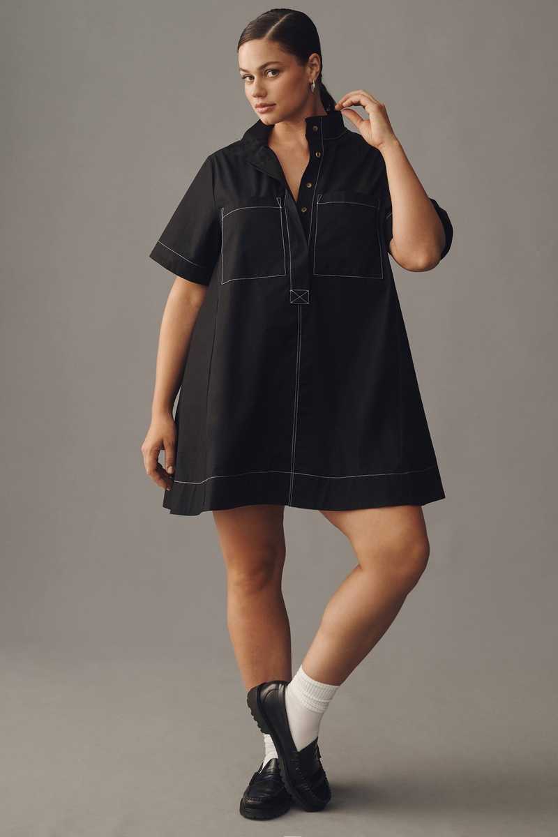 knee length dresses for ladies Maeve Midi Dress  Marine Layer