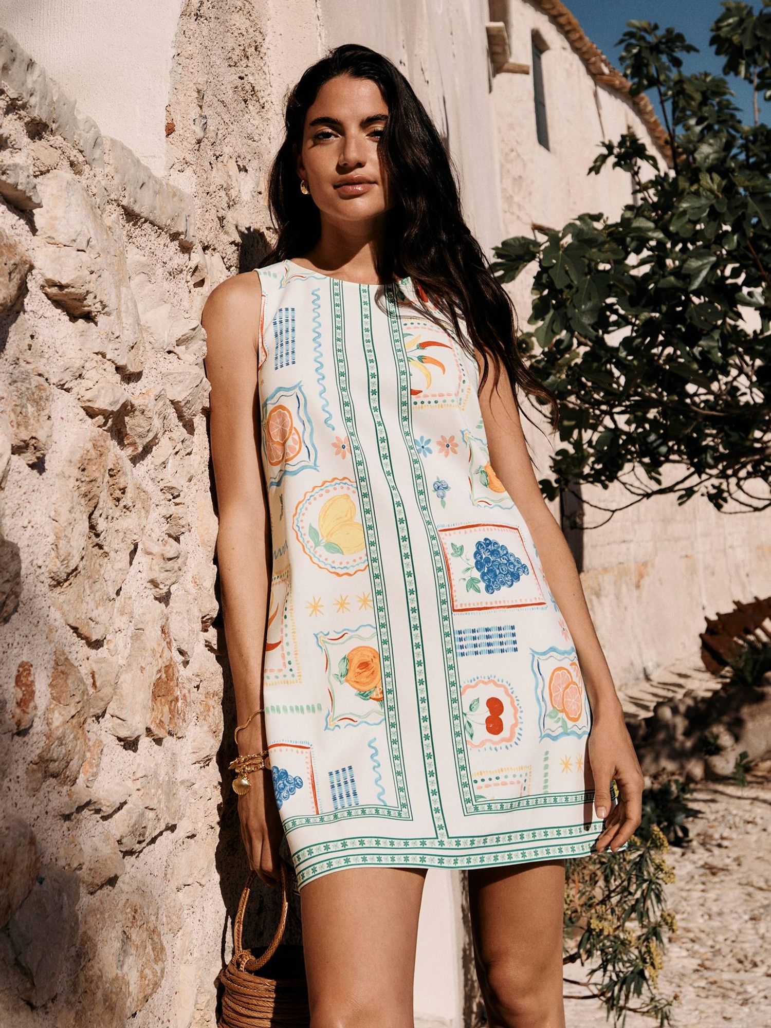 Maeve Sleeveless Mini Shift Dress