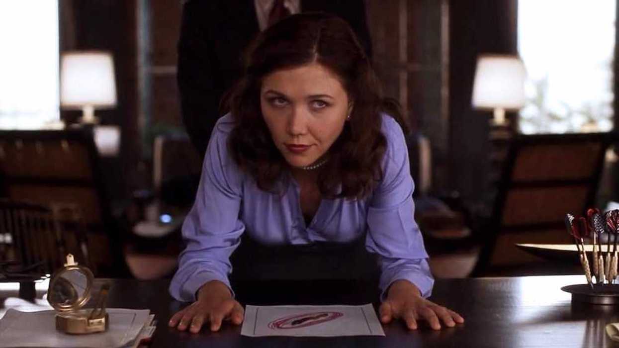 Maggie Gyllenhaal in The Secretary
