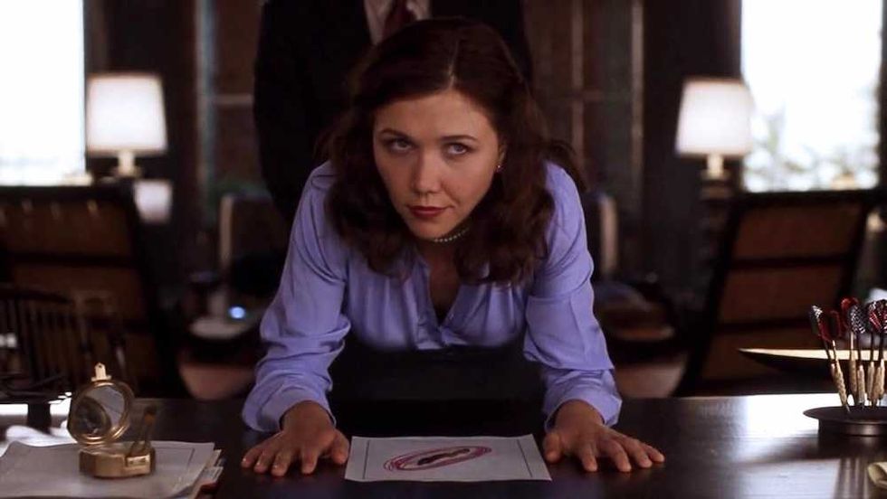 Maggie Gyllenhaal in The Secretary