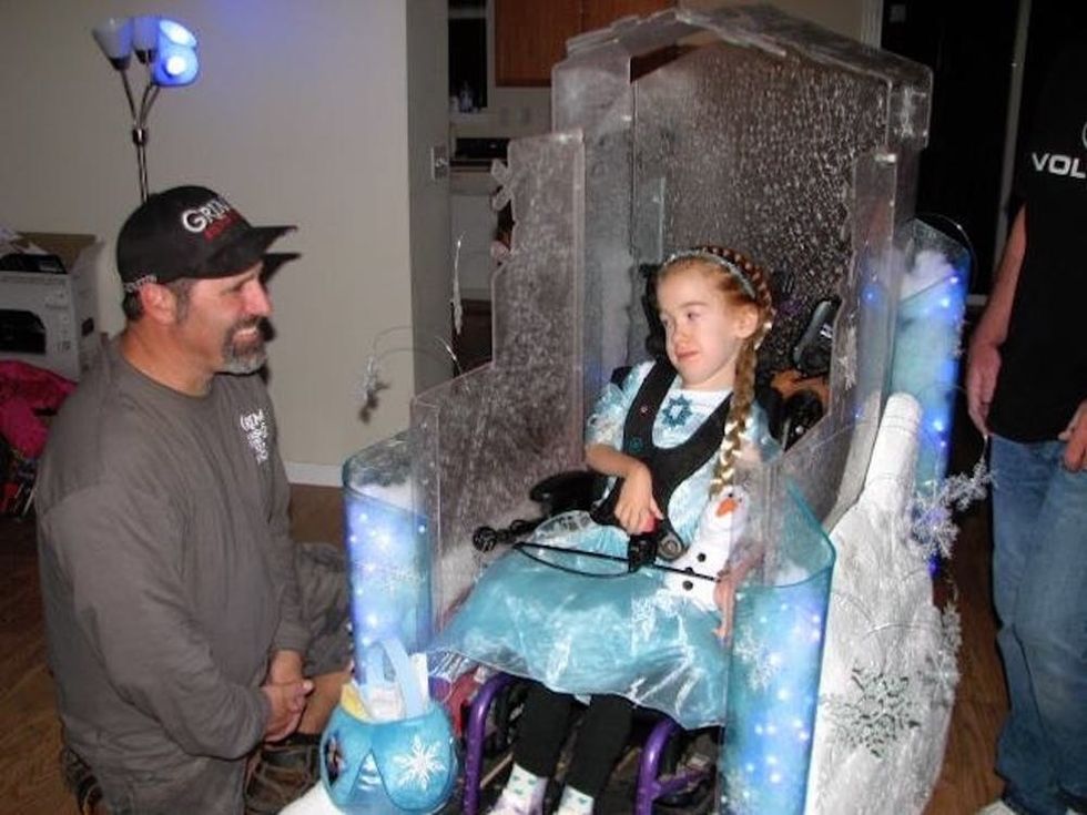 Magic Wheelchair Frozen Elsa