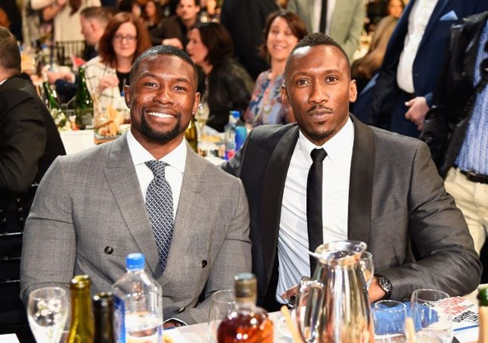 Mahershala Ali and Trevante Rhodes