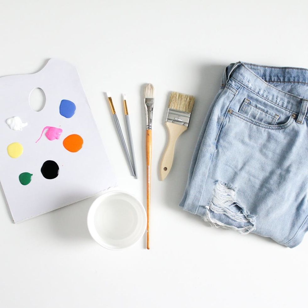 Make a Statement with DIY Paint Splatter Boyfriend Jeans