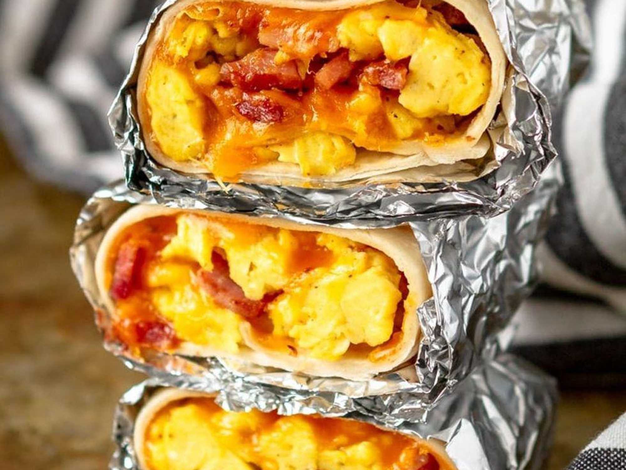 Make-Ahead Breakfast Burritos