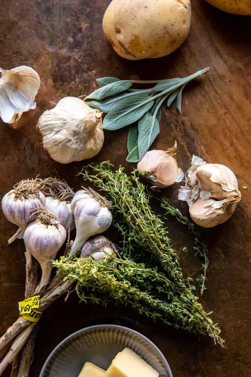 make ahead roasted garlic mashed potatoes