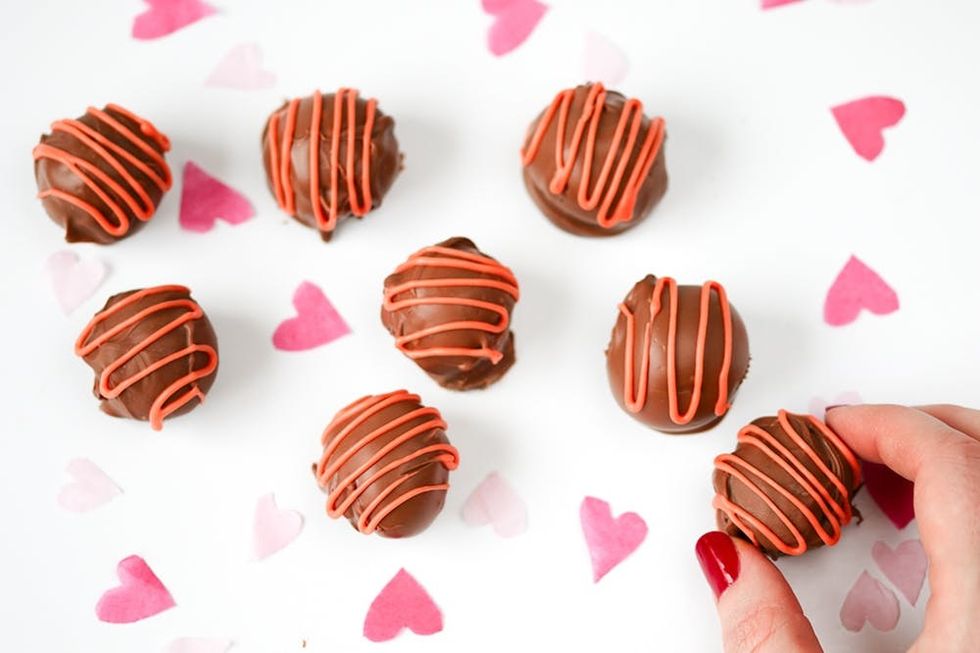 Make these Chocolate Orange truffles for your valentine!