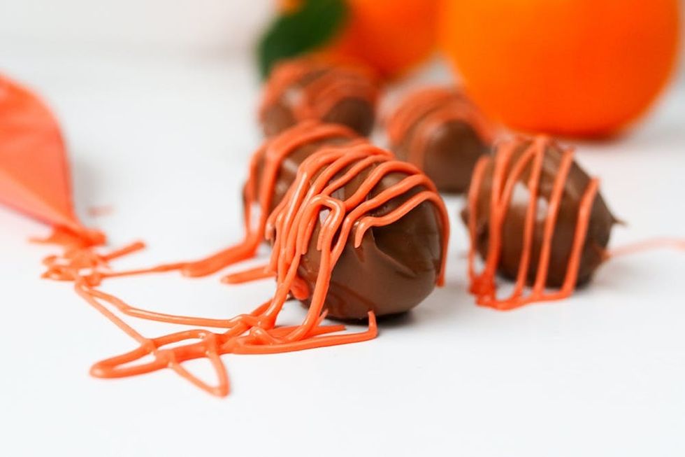 Make these Chocolate Orange truffles for your valentine!