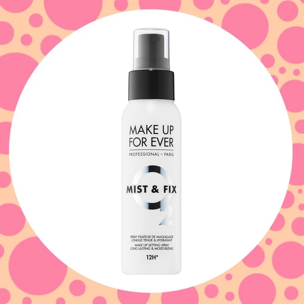 Make Up For Ever\u2019s Mist and Fix Setting Spray  kirsten dunst
