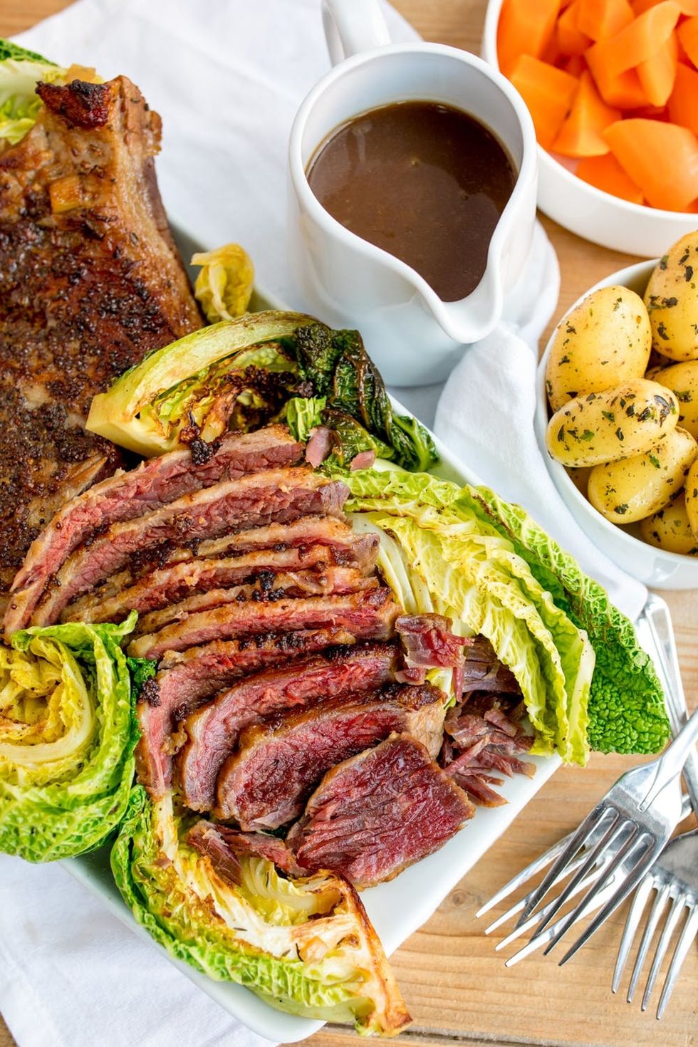 Making This Corned Beef With Cabbage Recipe FROM SCRATCH Will Impress Everyone!