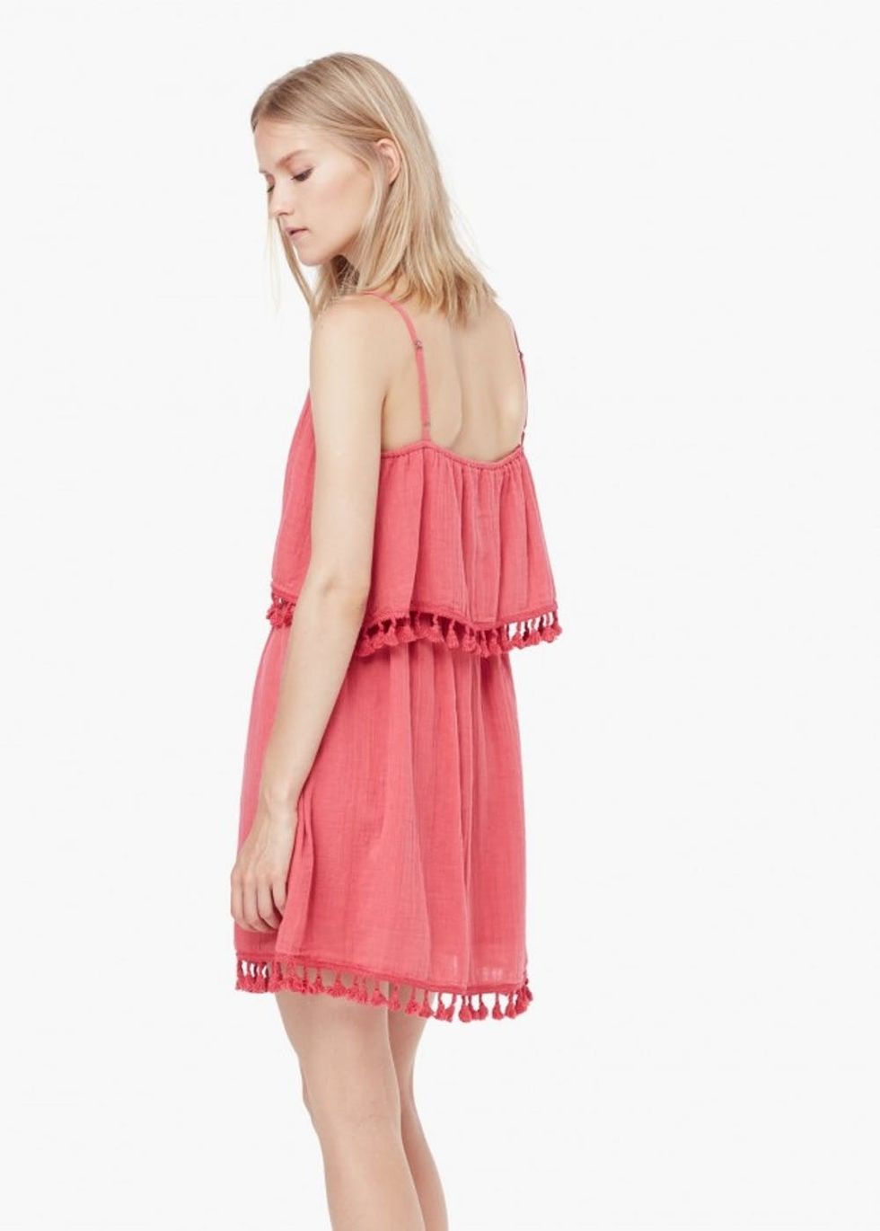 mango-double-layer-dress