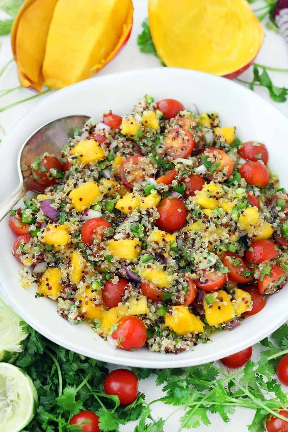 Mango + Quinoa Salad