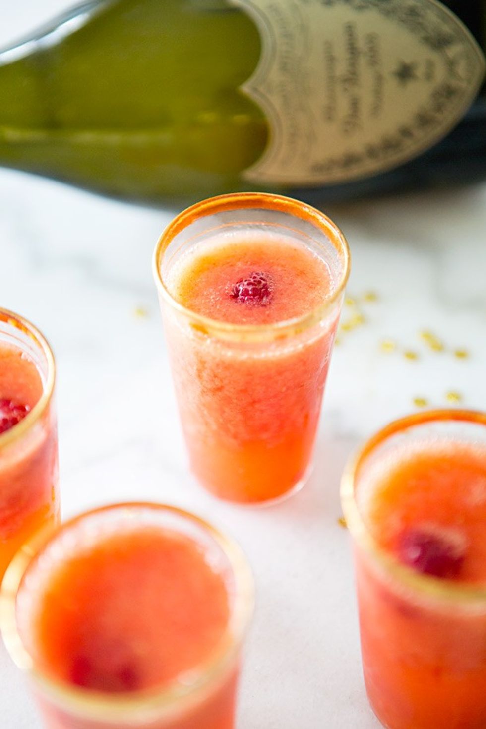 Mango & Raspberry Bellini