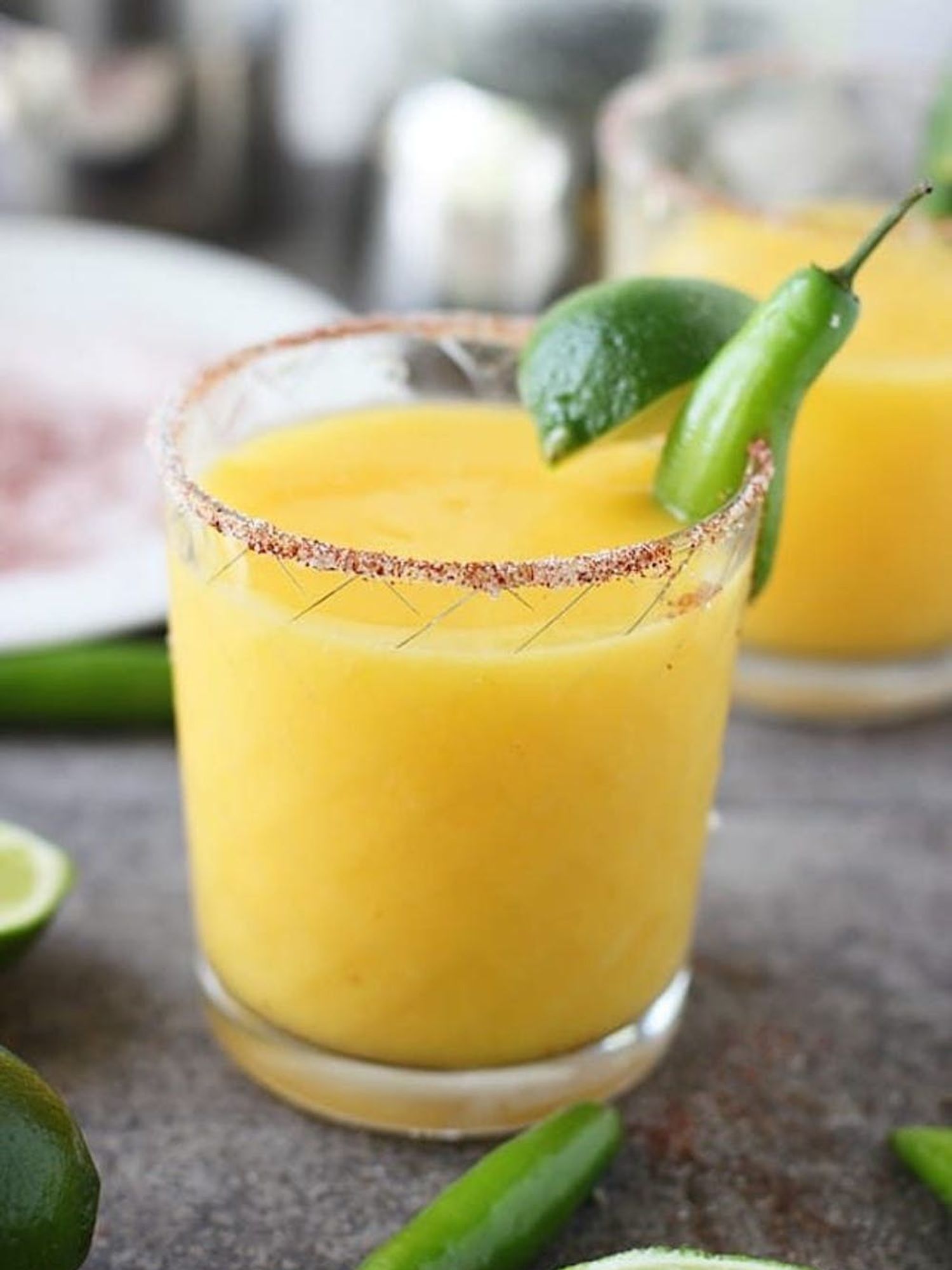 Mango & Serrano Chili Daiquiris