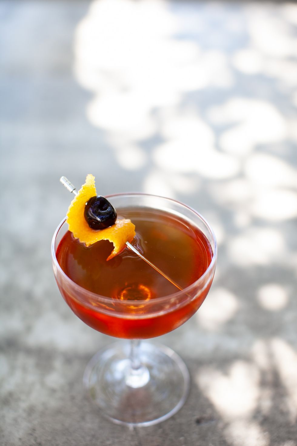 Manhattan Beach cocktail for new year's