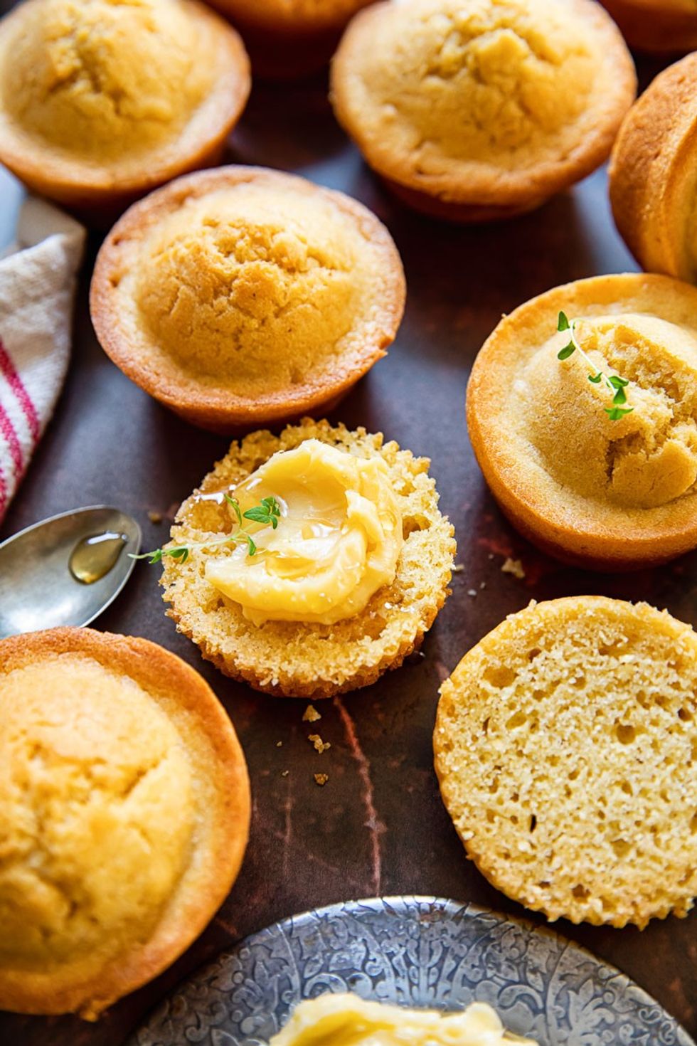 maple corn muffins