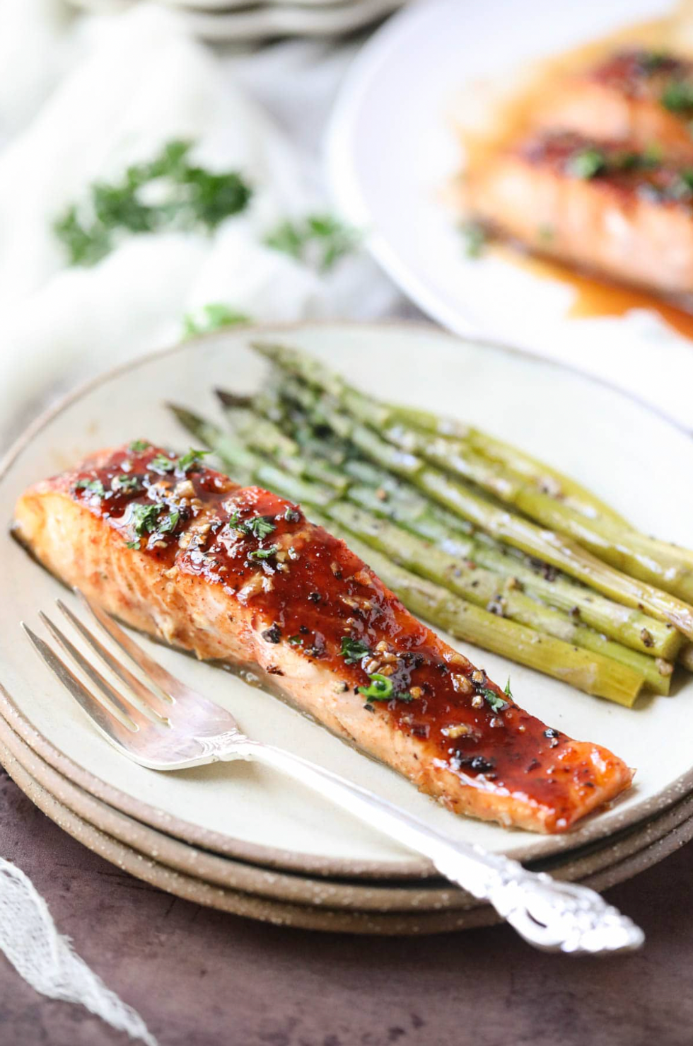 maple glaze salmon