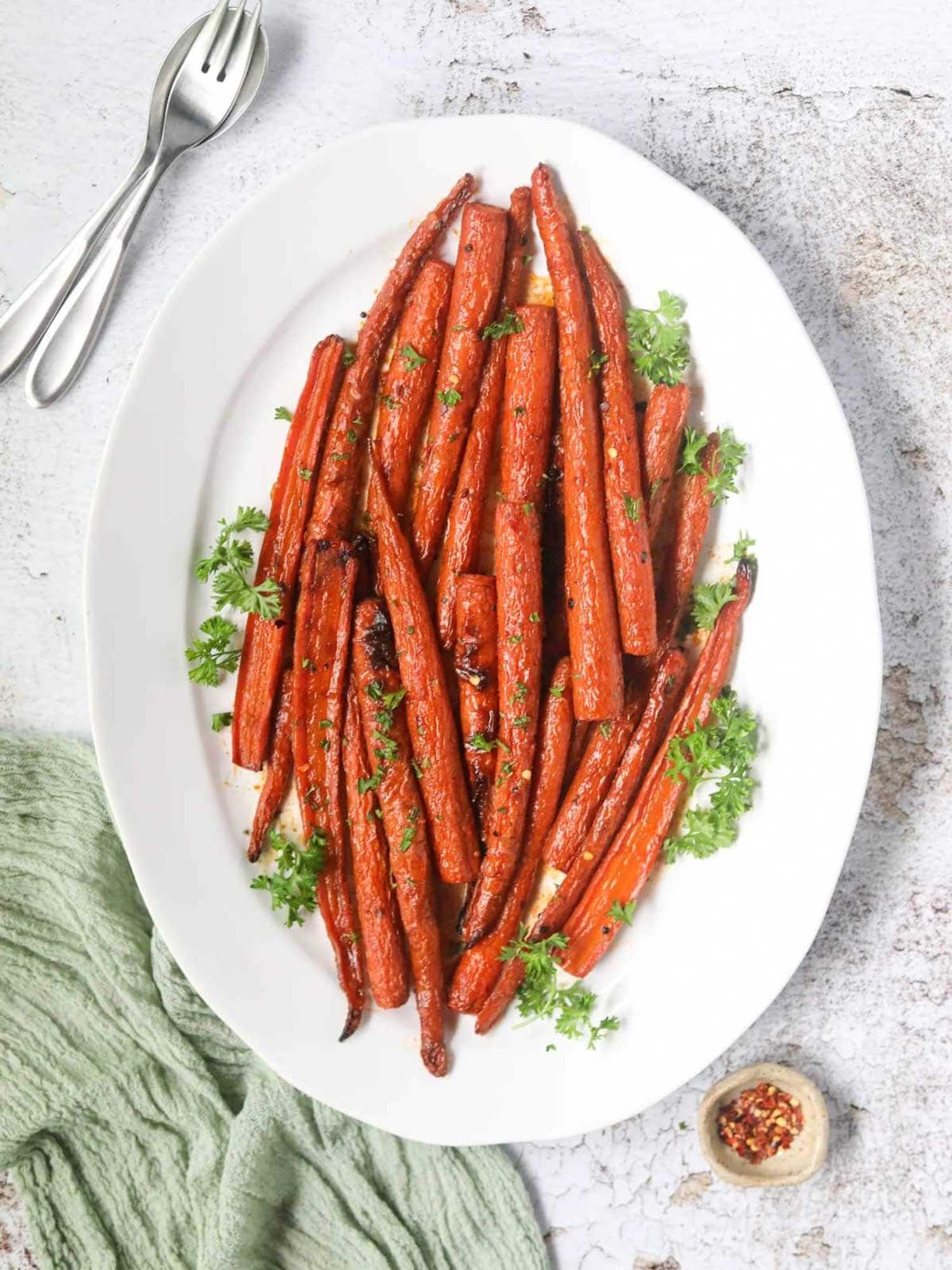 Maple Glazed Carrots