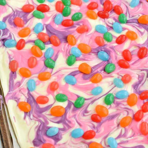 Marbled Jelly Bean Bark