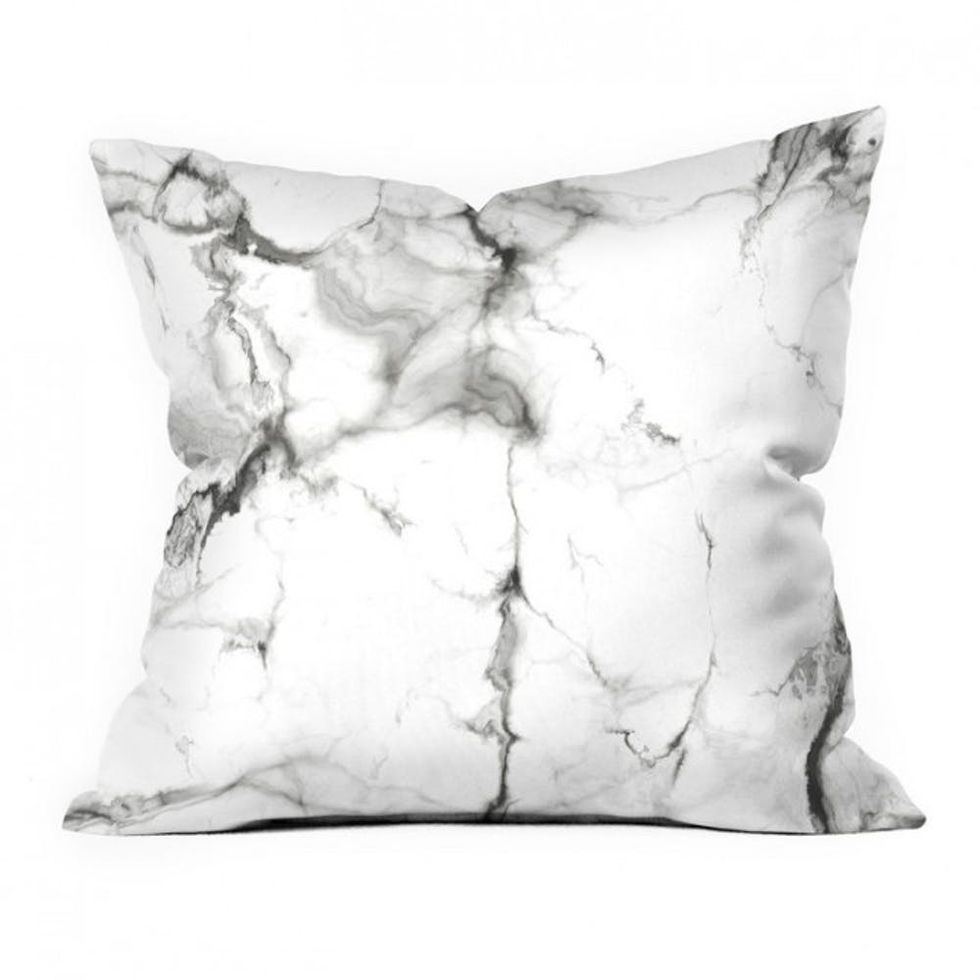 marbled pillow