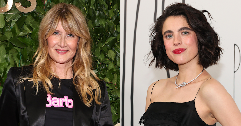 Margaret Qualley and Laura Dern