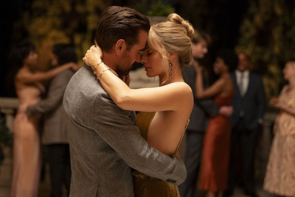 Margot Robbie and Colin Farrell in A Big Bold Beautiful Journey