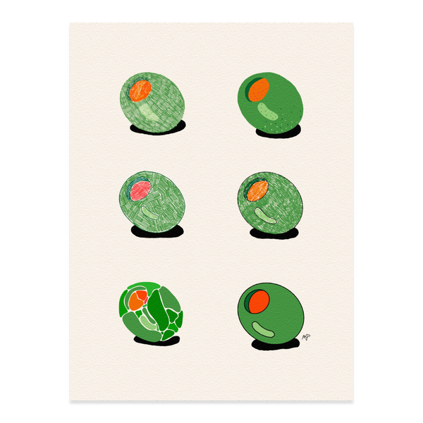 Marianna Fierro Olives Print